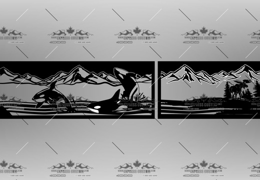 WJ245-PP-BC20-- ORCA PRIVACY PANELS