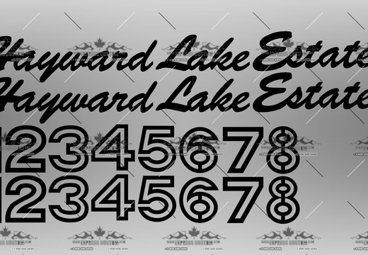 WJ372-HN-BC21-- HAYWARD LAKE ESTATES