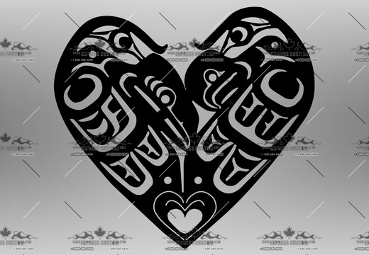 WJ294-WA-BC21-- Heart Owl